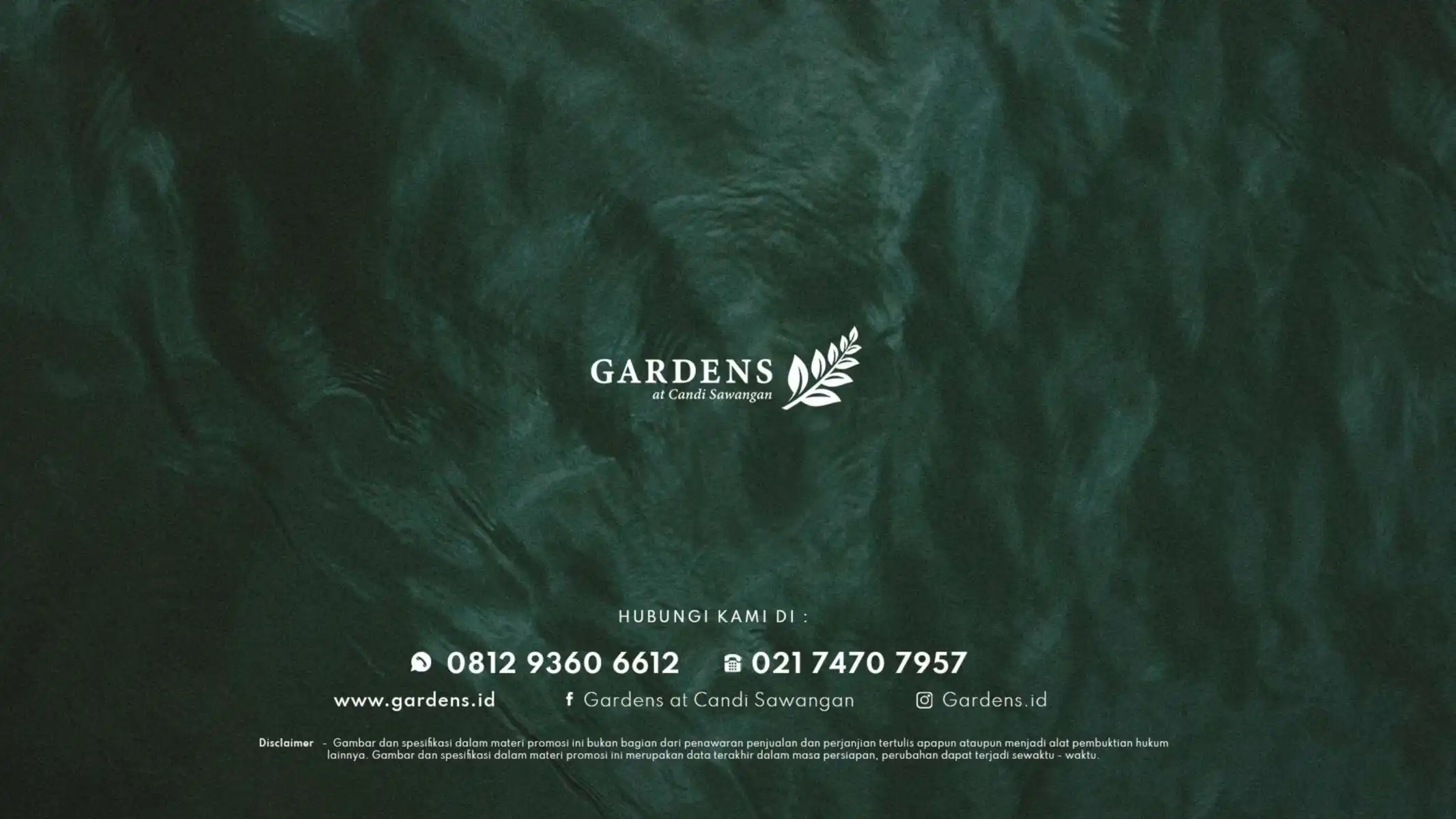 rivergate gardens sawangan